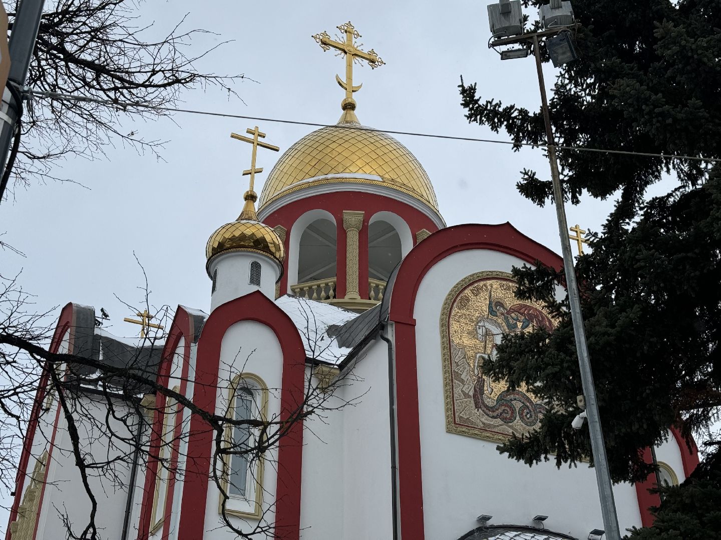 рождество христово, сочельник, Праздничное богослужение, Храм украшен, Храм великомученика Георгий Победоносца,