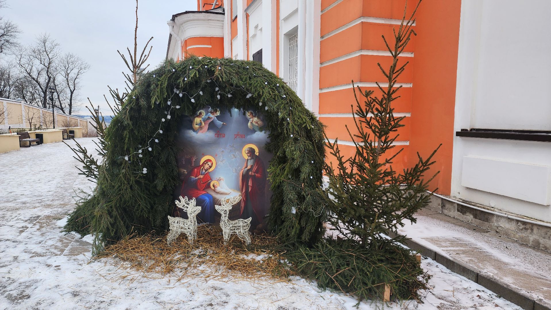 кашира, рождество, храм, вертеп, вертикалки,