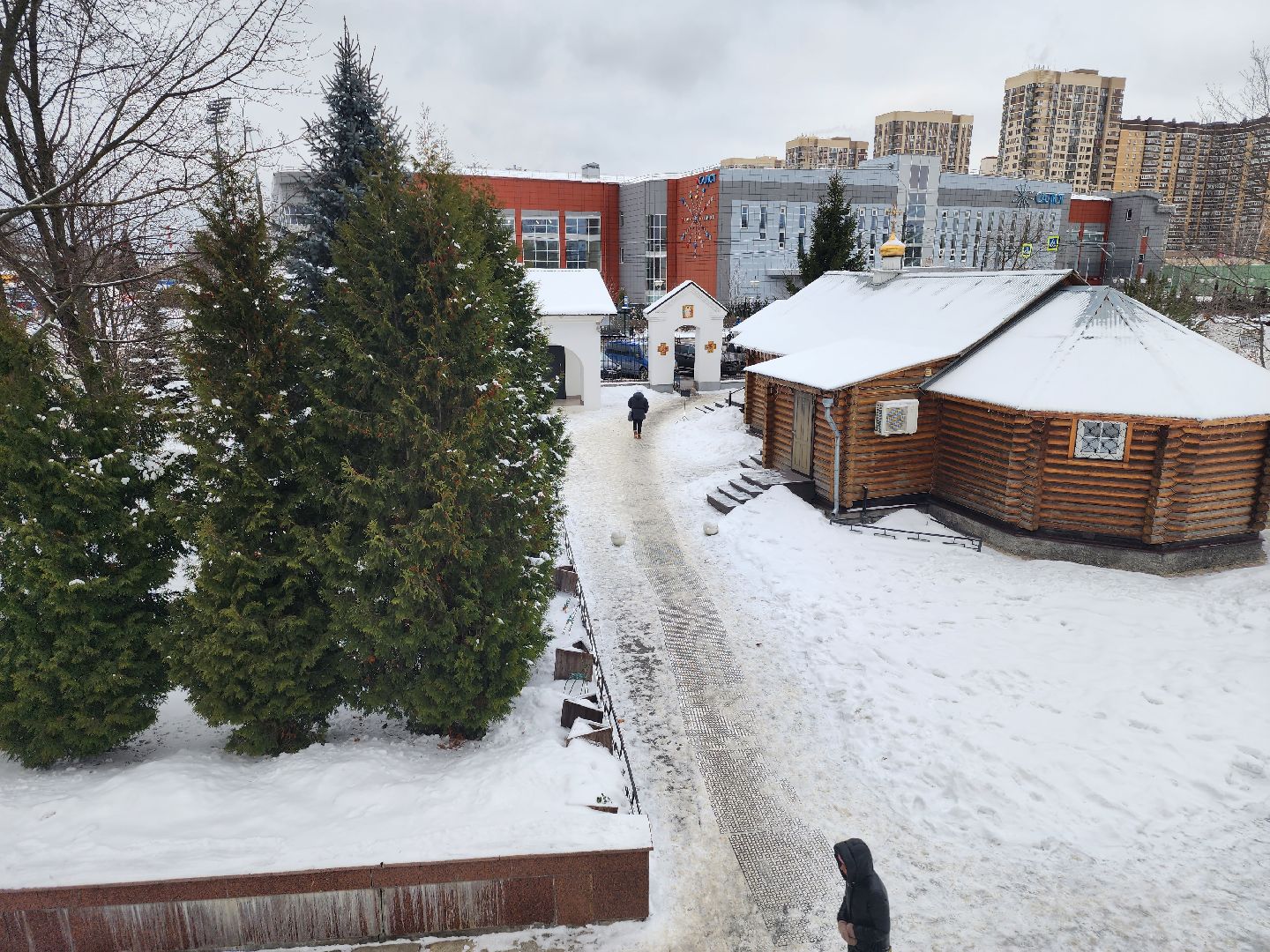 долгопрудный, сочельник, рождество христово, украшение храмов, ясли, вертикалки,