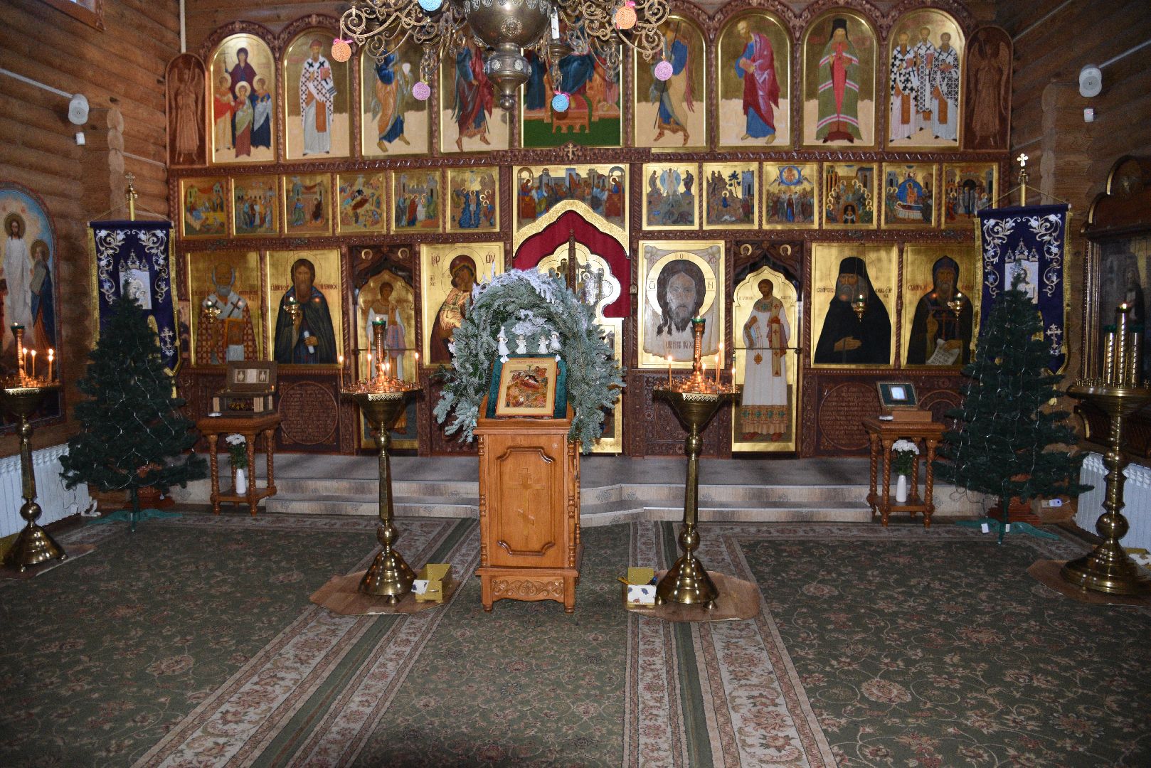 лотошино, рождество, рождество христово, рождественский сочельник, храм серафима саровского,