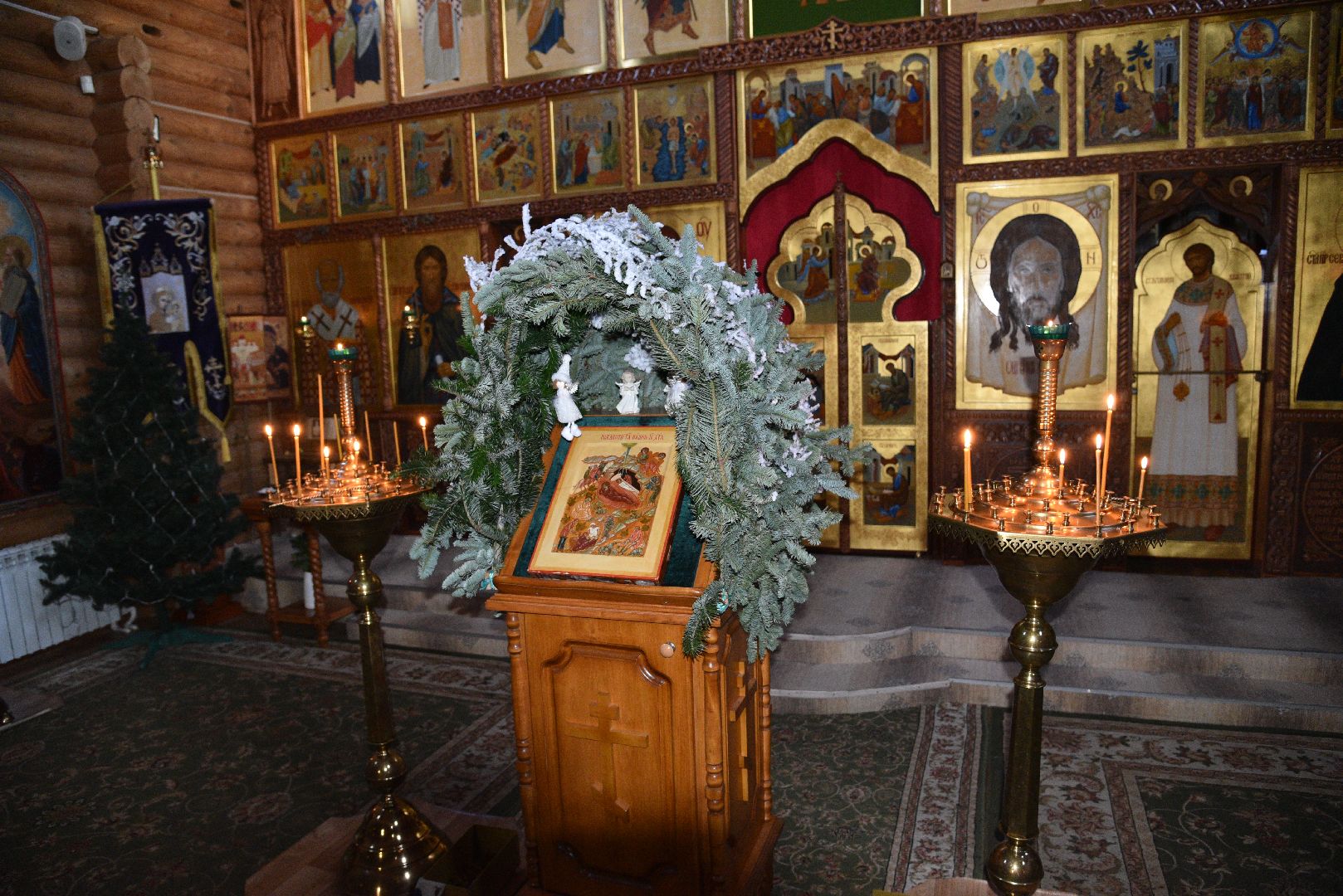 лотошино, рождество, рождество христово, рождественский сочельник, храм серафима саровского,