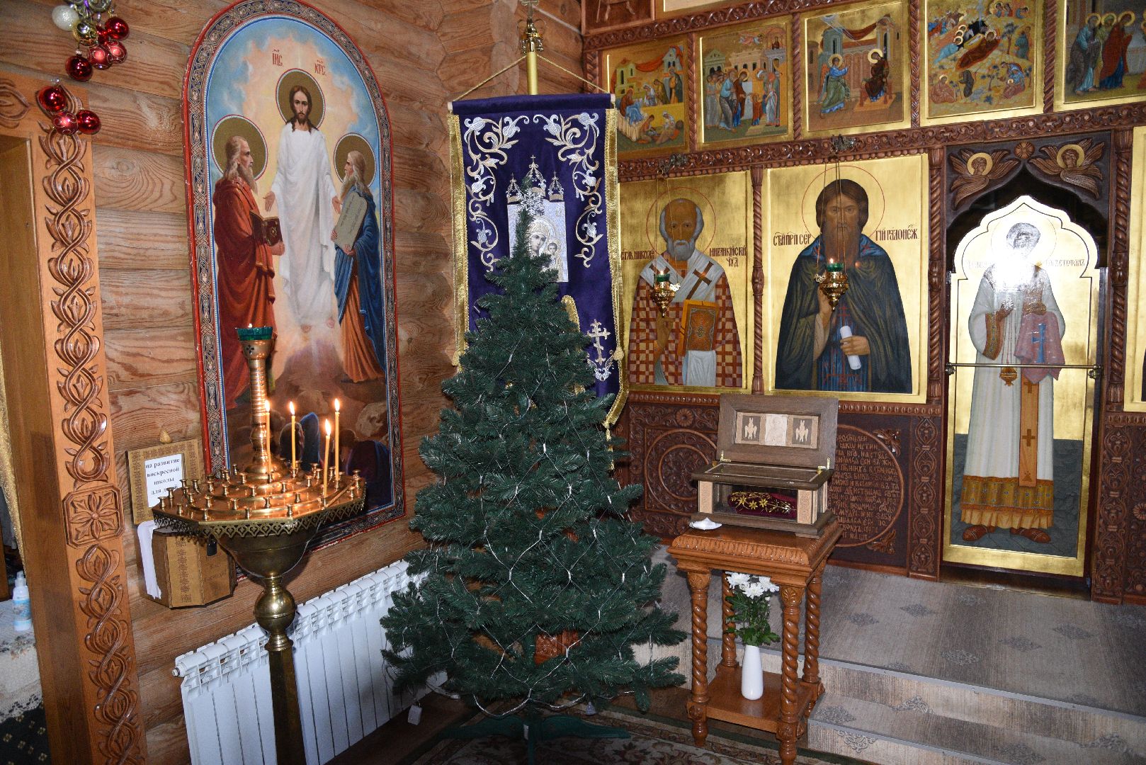 лотошино, рождество, рождество христово, рождественский сочельник, храм серафима саровского,