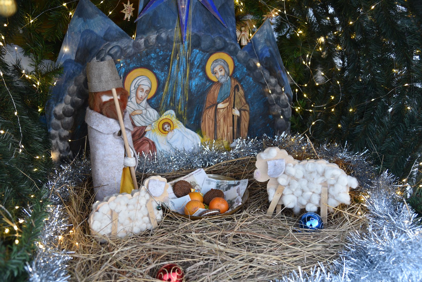 лотошино, рождество, рождество христово, рождественский сочельник, храм серафима саровского,