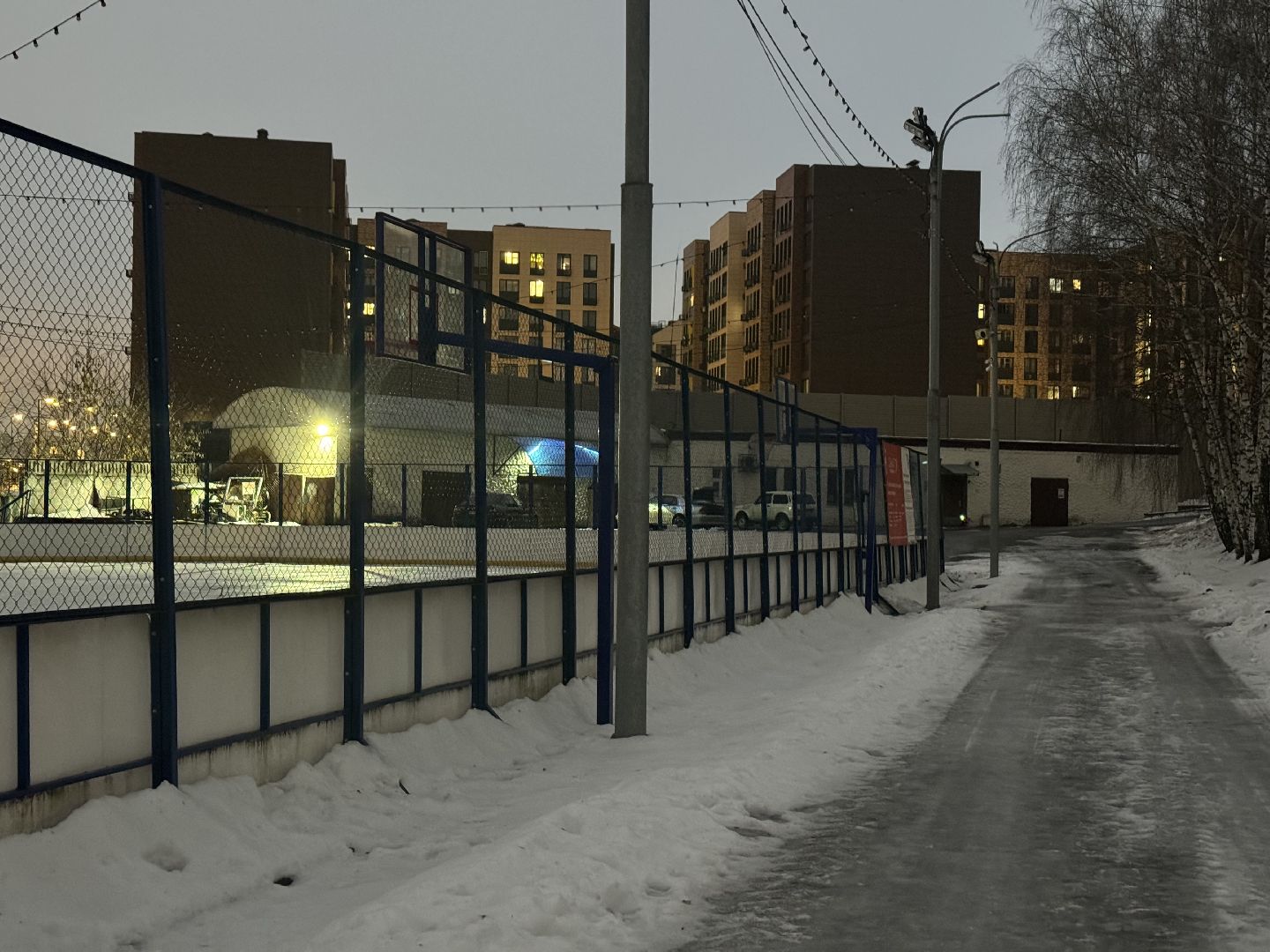 Катки Ленинского округа, Катание на коньках, Зимние развлечения, Зима в Подмосковье,