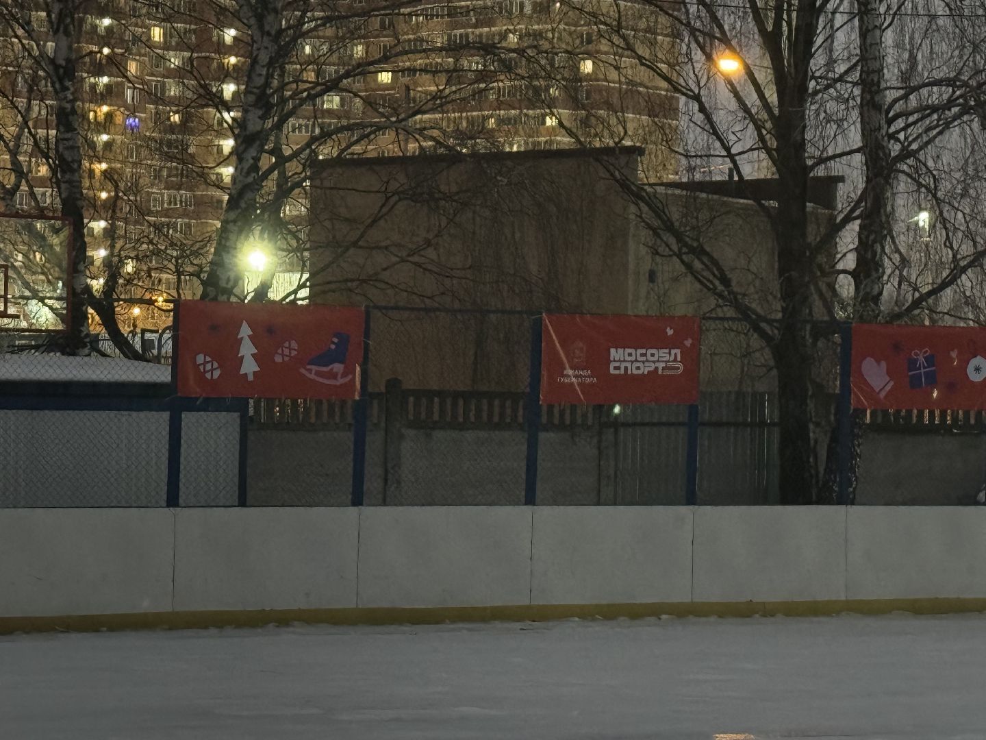 Катки Ленинского округа, Катание на коньках, Зимние развлечения, Зима в Подмосковье,