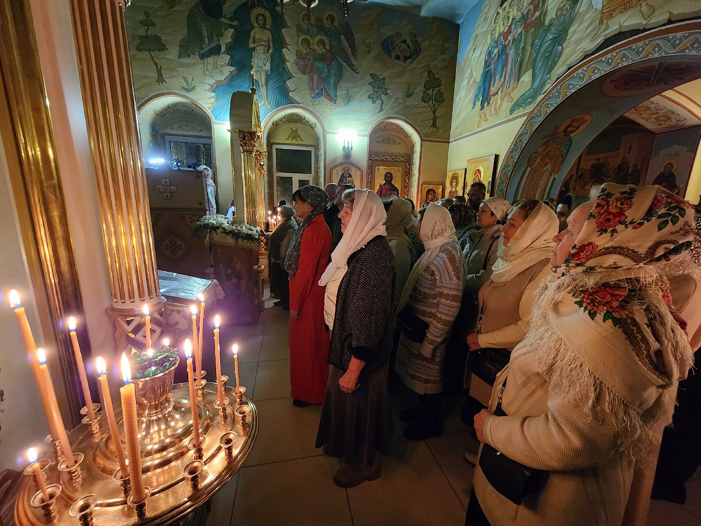 Чехов, Рождество Христово, христианский праздник, Иоанно-Предтеченский храм, праздничное богослужение, божественная литургия,православные христиане, православие,
