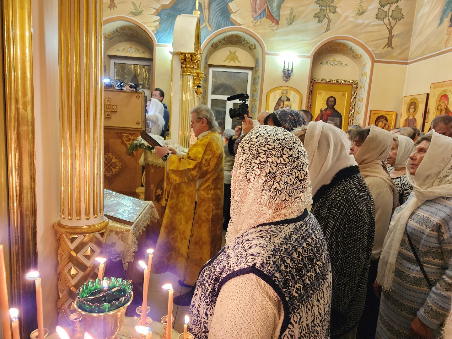 Чехов, Рождество Христово, христианский праздник, Иоанно-Предтеченский храм, праздничное богослужение, божественная литургия,православные христиане, православие,