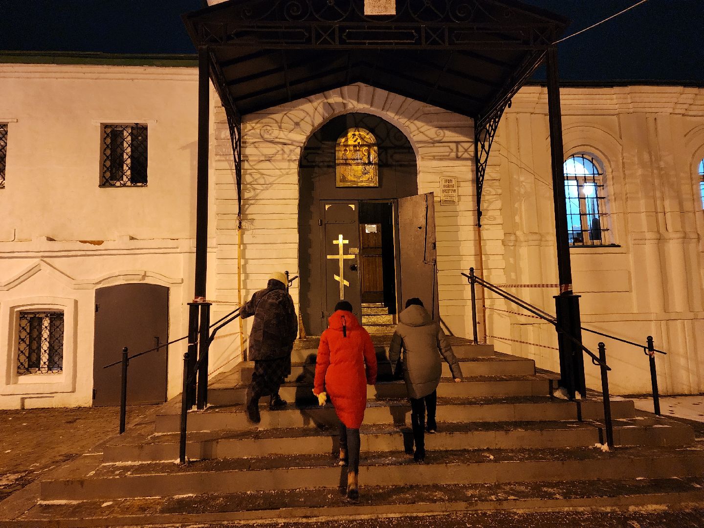 Чехов, Рождество Христово, христианский праздник, Иоанно-Предтеченский храм, праздничное богослужение, божественная литургия,православные христиане, православие,