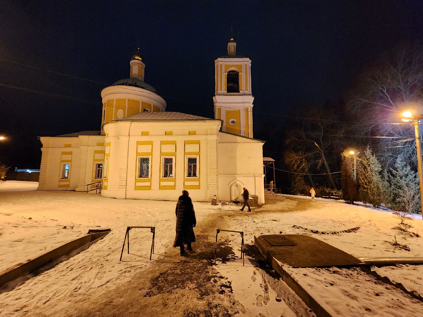 Чехов, Рождество Христово, христианский праздник, Иоанно-Предтеченский храм, праздничное богослужение, божественная литургия,православные христиане, православие,