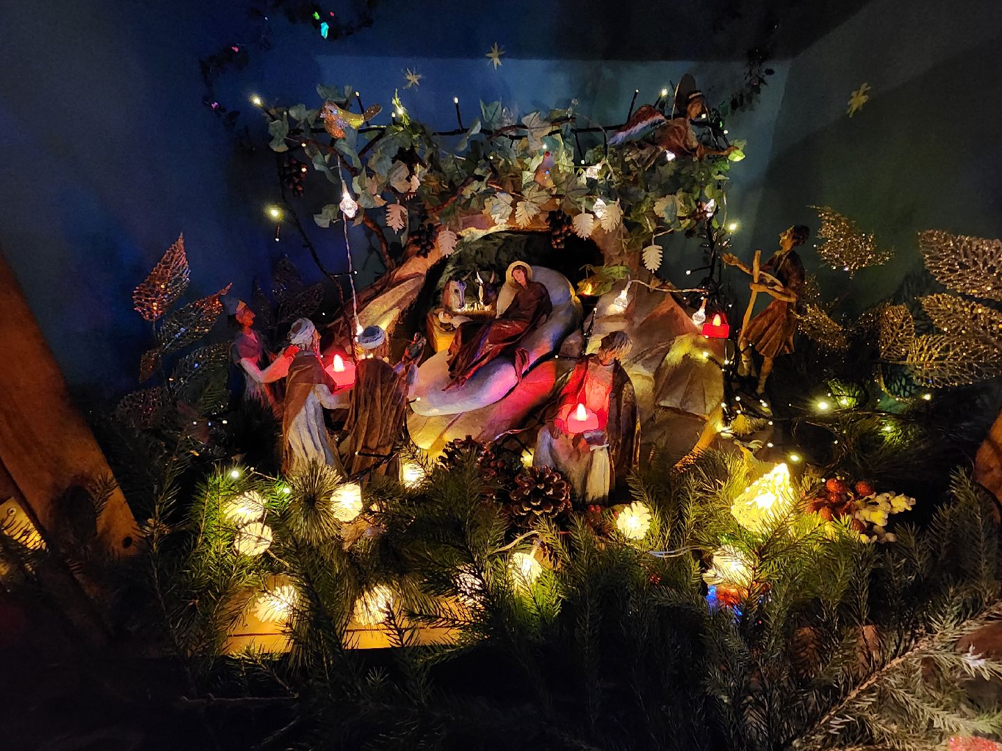 Чехов, Рождество Христово, христианский праздник, Иоанно-Предтеченский храм, праздничное богослужение, божественная литургия,православные христиане, православие,