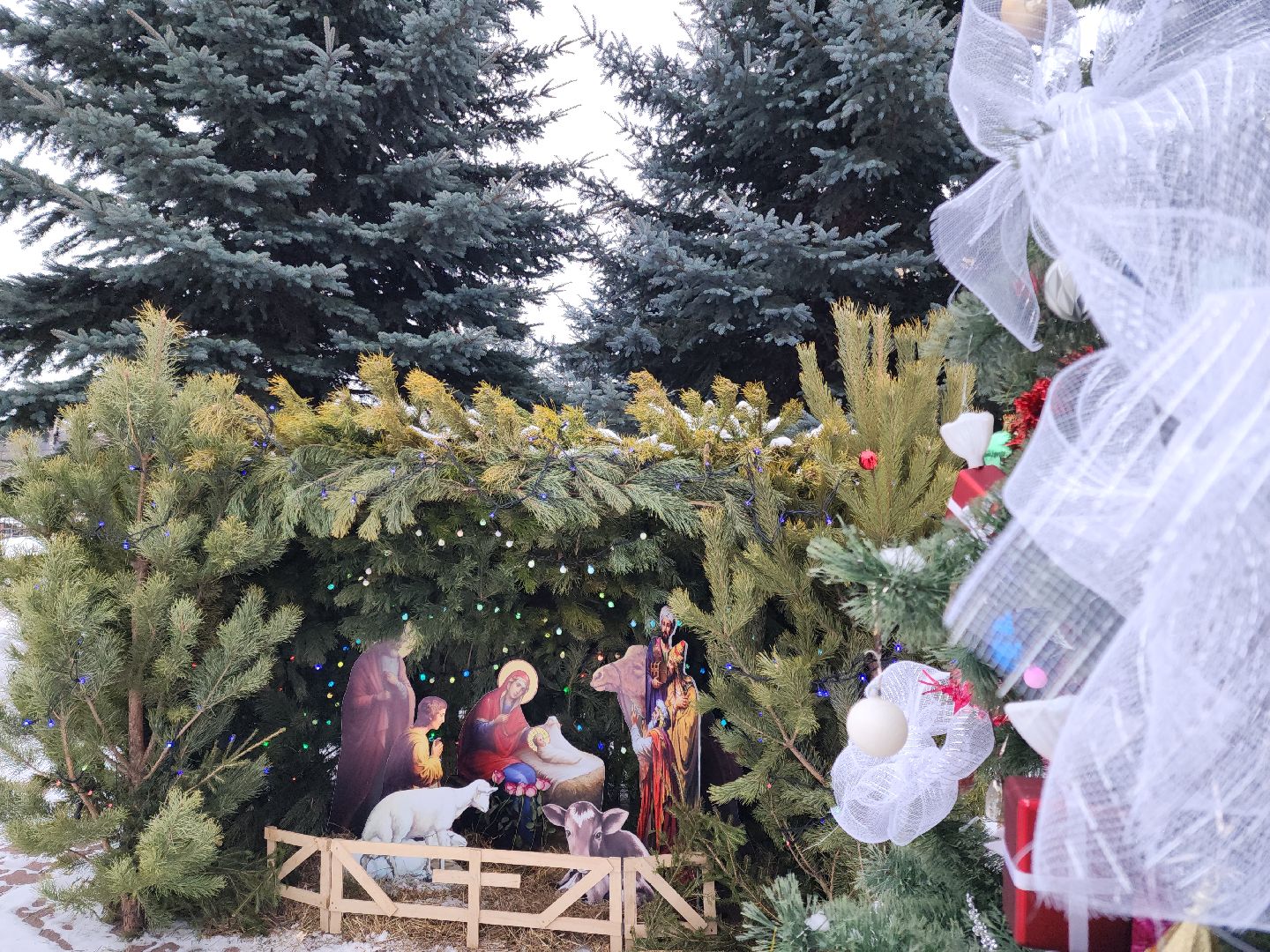 Рождество, Подольск, Православный праздник, Богослужение, Рождественский вертеп, вертикалки,