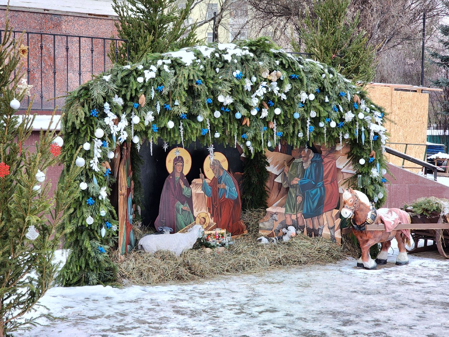 рождество христово, сочельник, православие, храм, украшение, вертикалки,