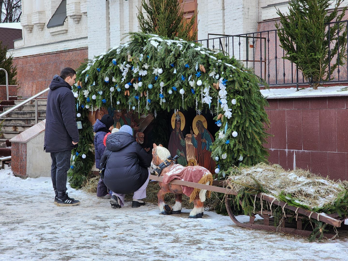 рождество христово, сочельник, православие, храм, украшение, вертикалки,