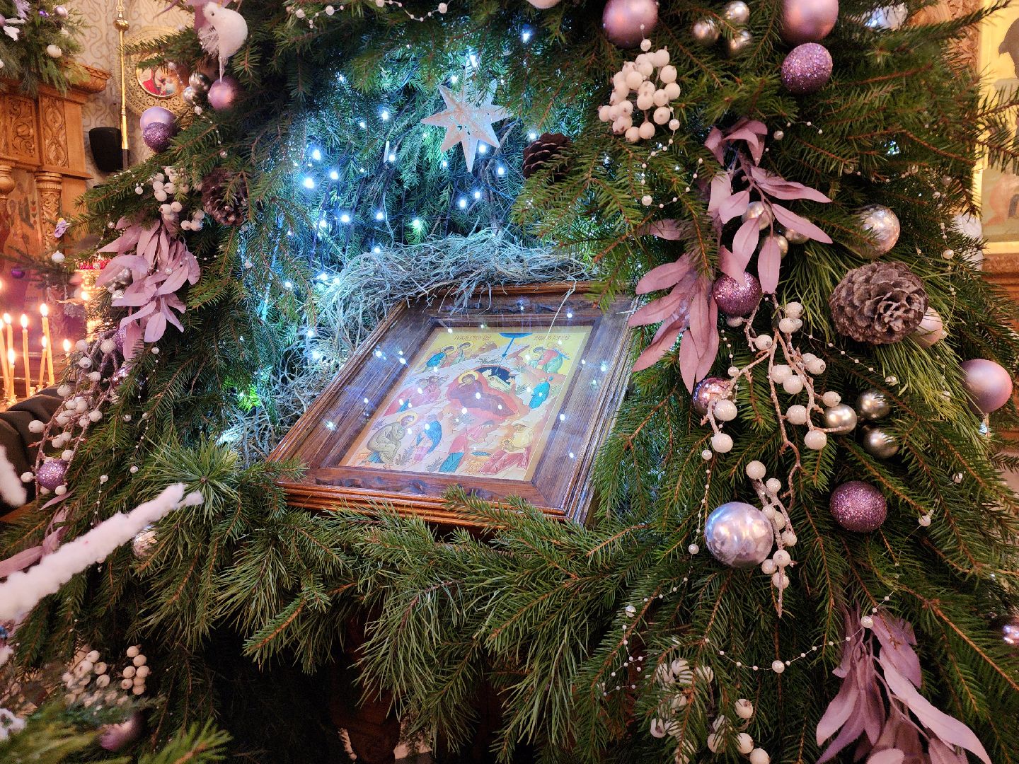 рождество христово, сочельник, православие, храм, украшение, вертикалки,