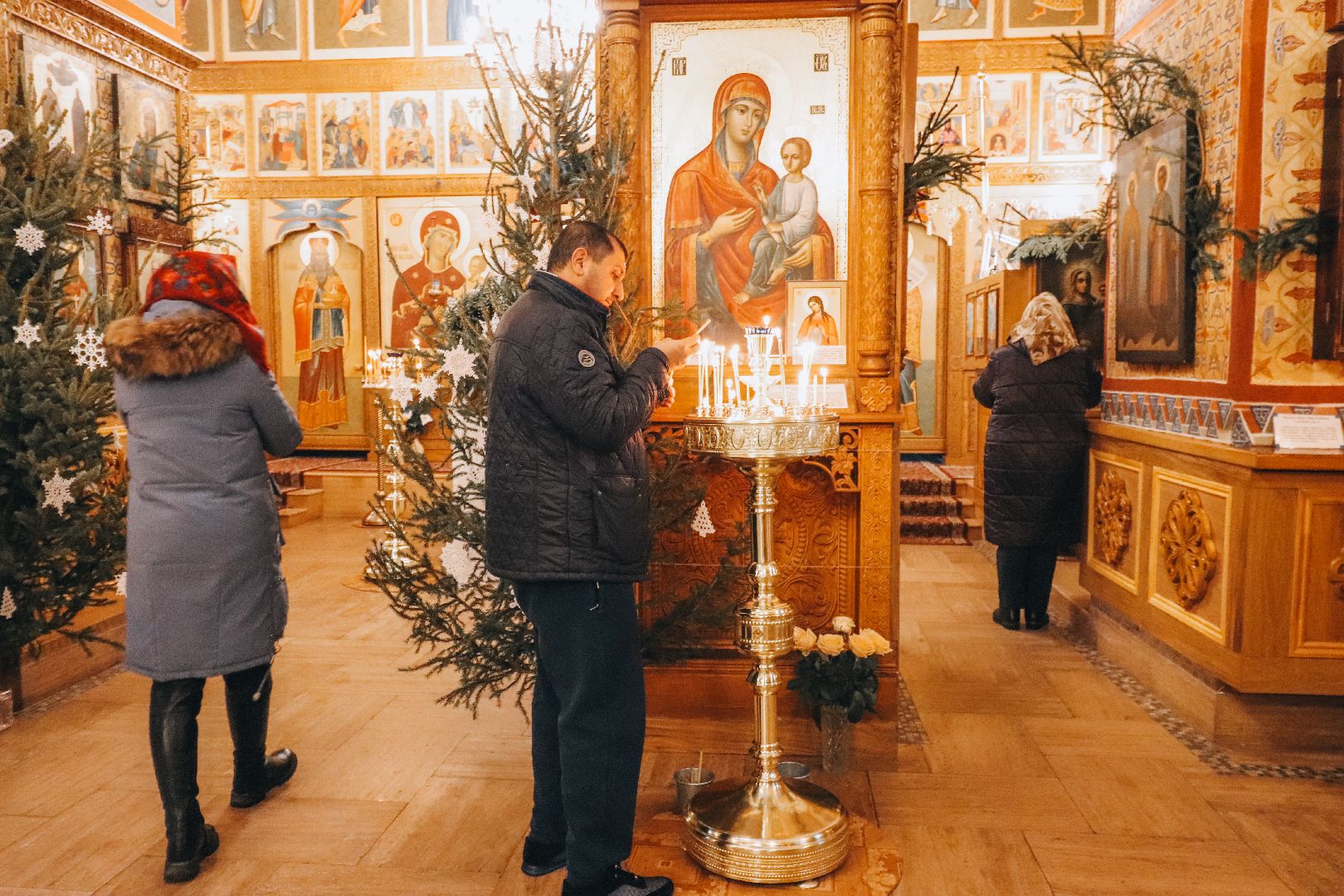 Клин, общество, вертикалки, зима в подмосковье, рождество христово,