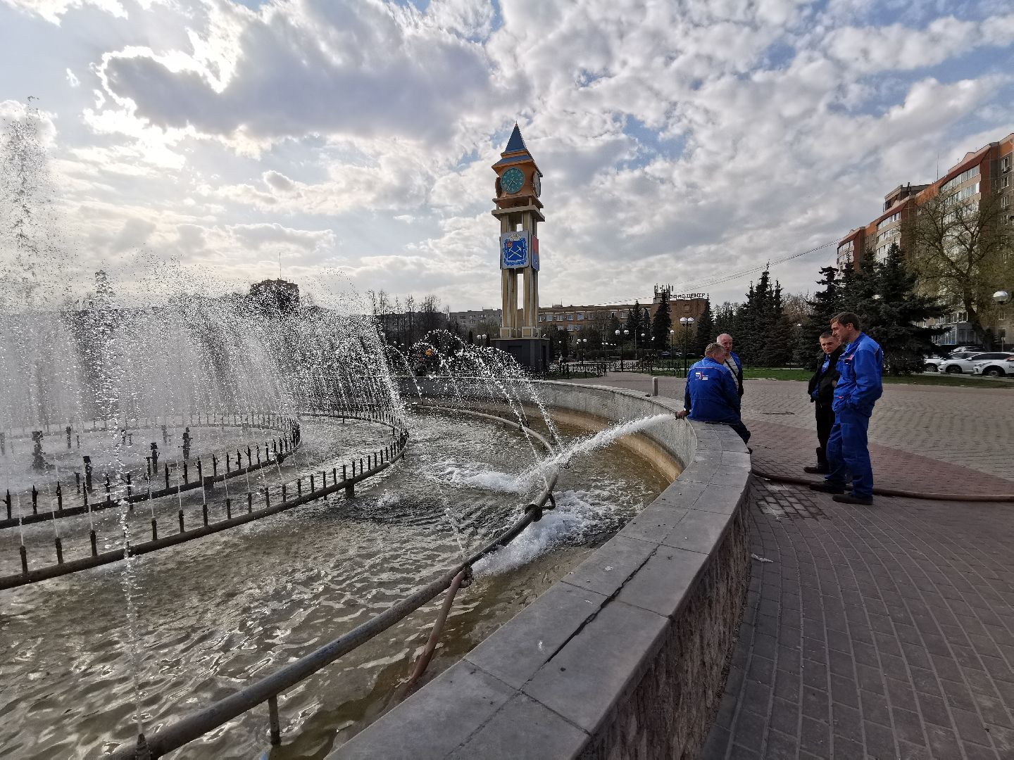 Подольск, фонтаны