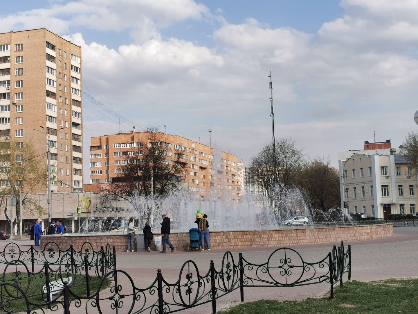 Подольск, фонтаны