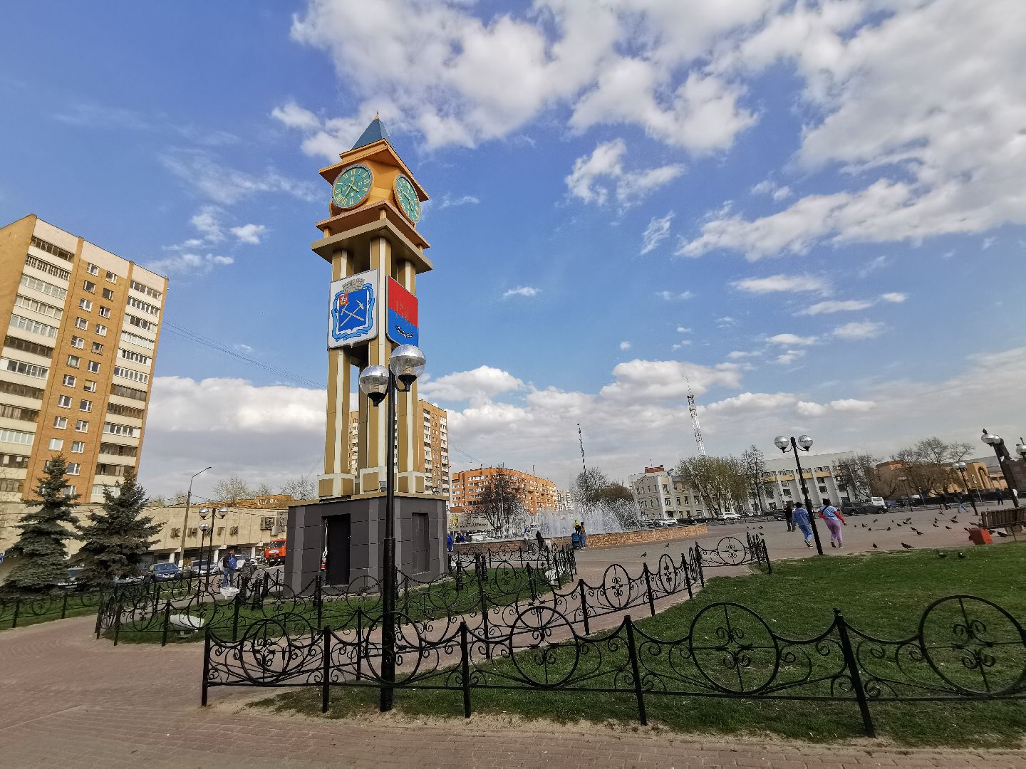 Подольск, фонтаны