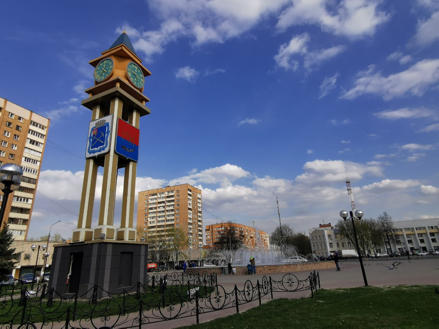 Подольск, фонтаны