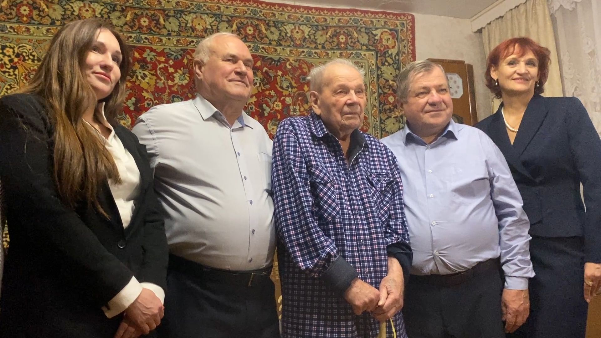 ветеран ВОВ, ветеран ВОВ Фоменко Власиха, новый год власиха, поздравления ветерана ВОВ,юбилейный год,