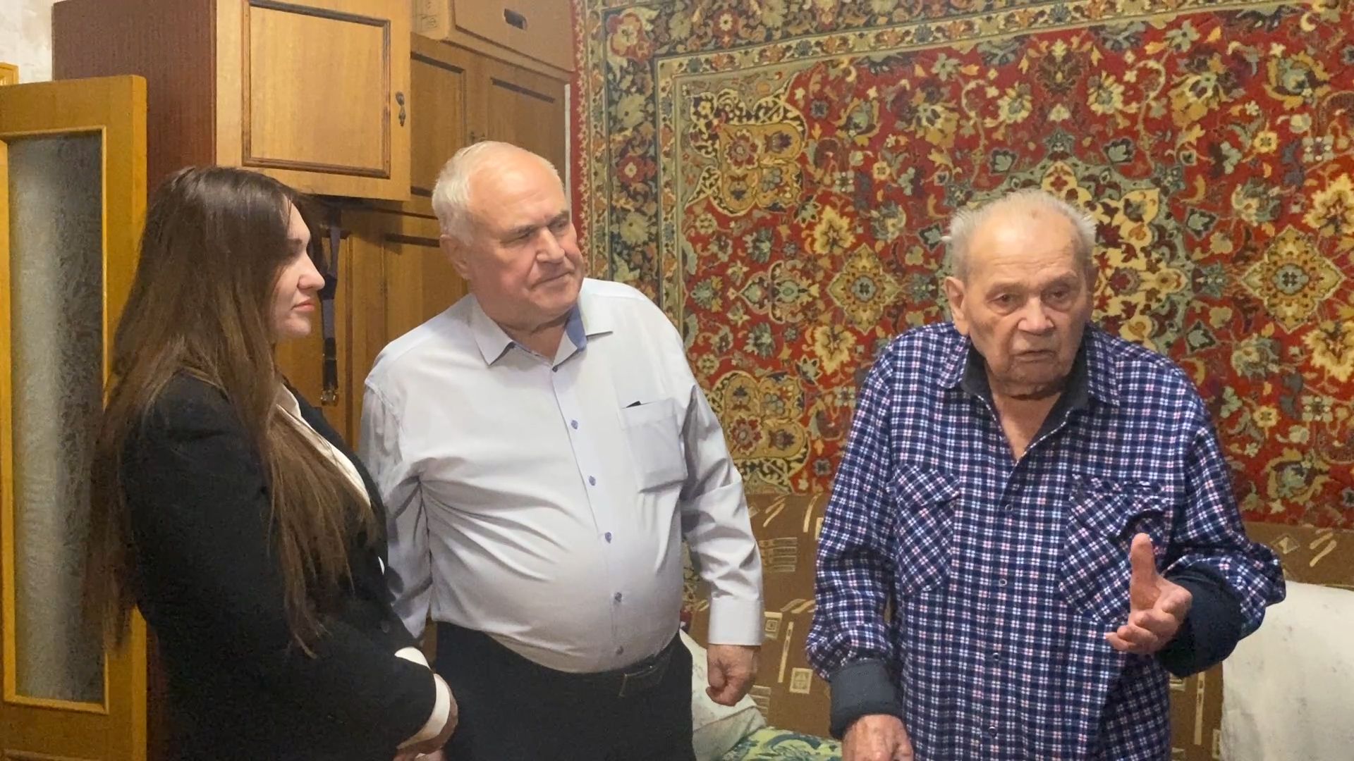 ветеран ВОВ, ветеран ВОВ Фоменко Власиха, новый год власиха, поздравления ветерана ВОВ,юбилейный год,