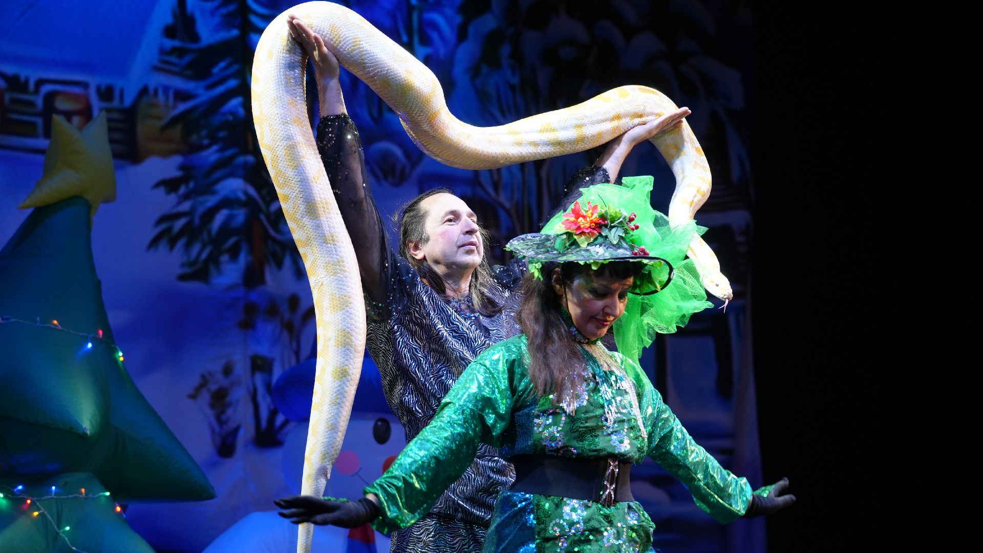 вертикалка, рождественская елка, змея, зима в подмосковье,