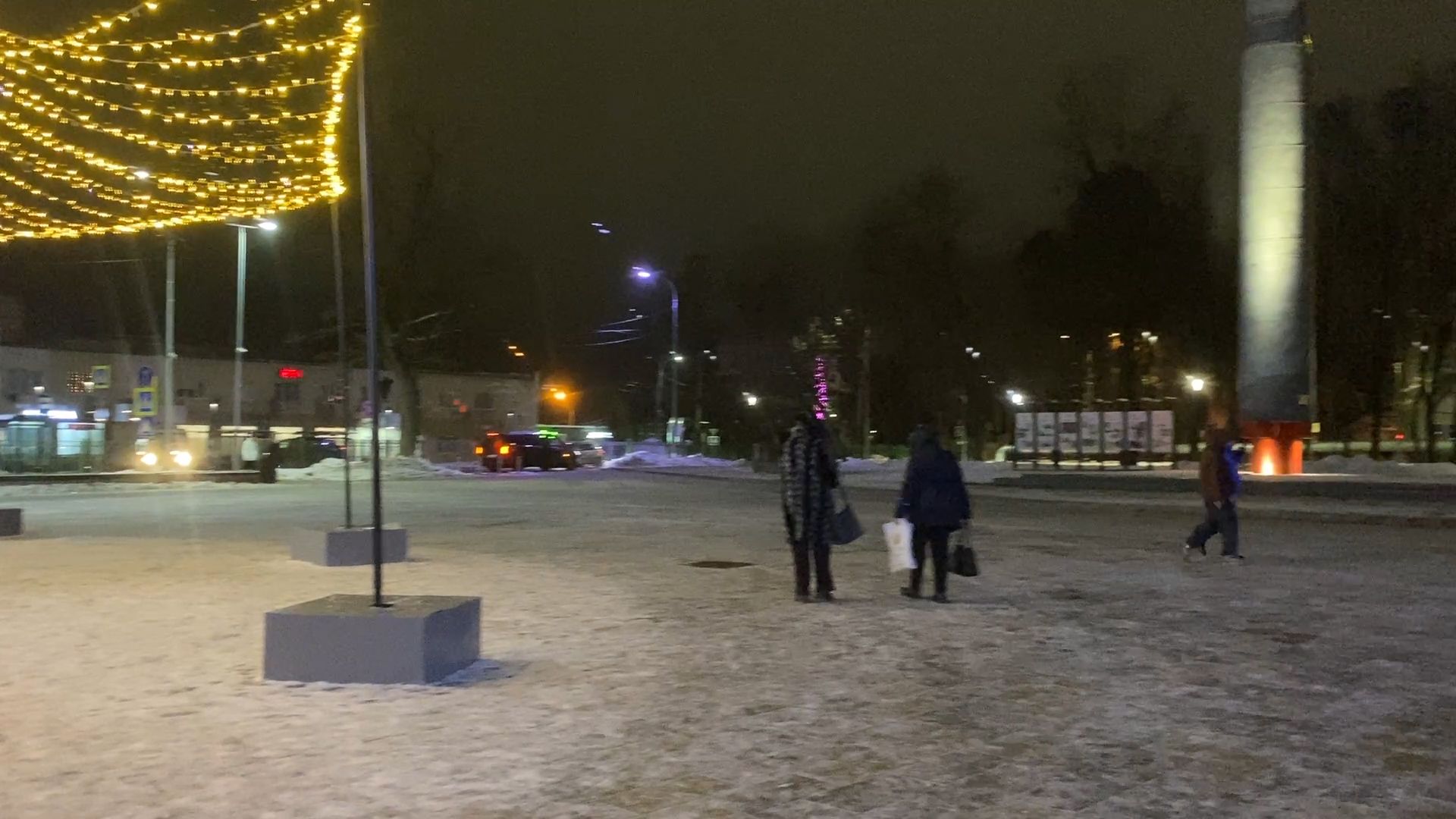 власиха новый год, новый 2025 год, праздник нового года, улицы власихи в новый год, праздник власиха,