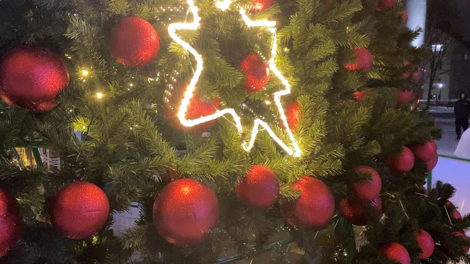 власиха новый год, новый 2025 год, праздник нового года, улицы власихи в новый год, праздник власиха,