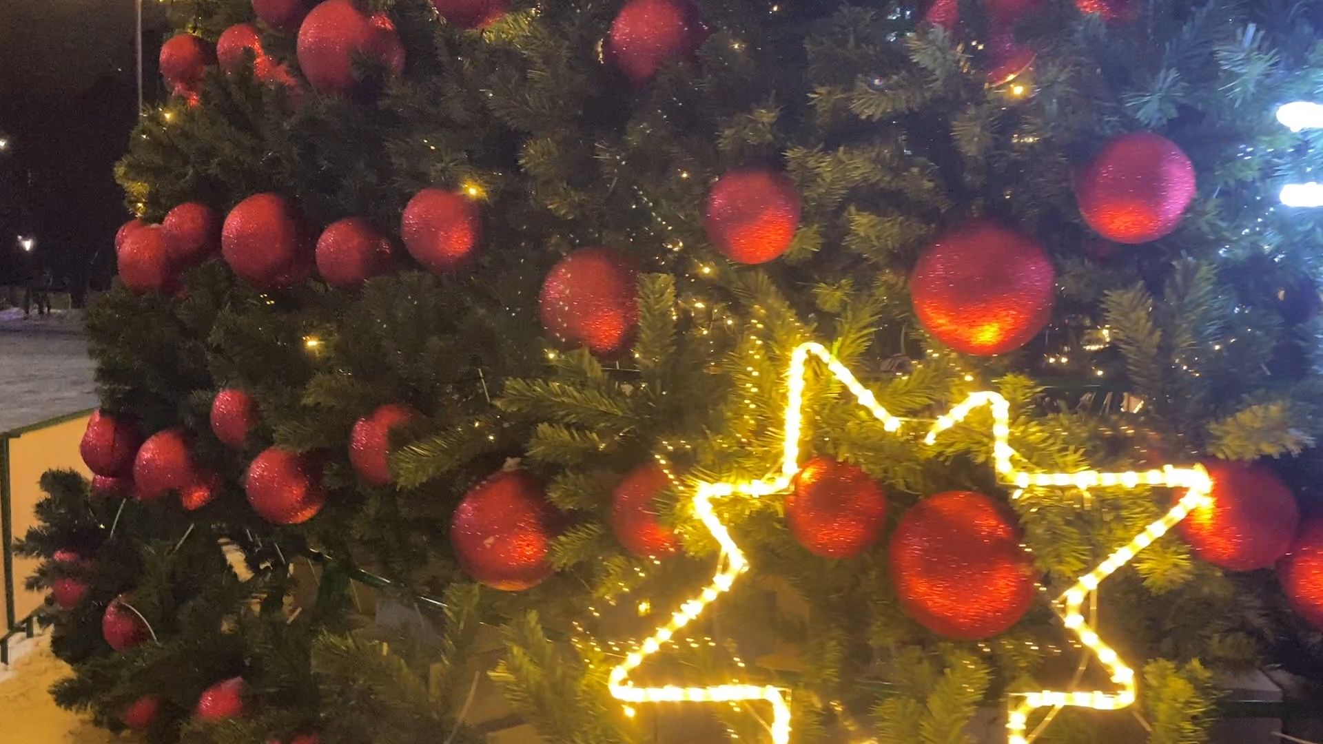 власиха новый год, новый 2025 год, праздник нового года, улицы власихи в новый год, праздник власиха,