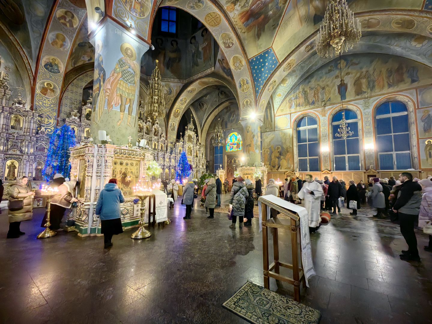 троицкий собор, храм, сочельник, рождество,