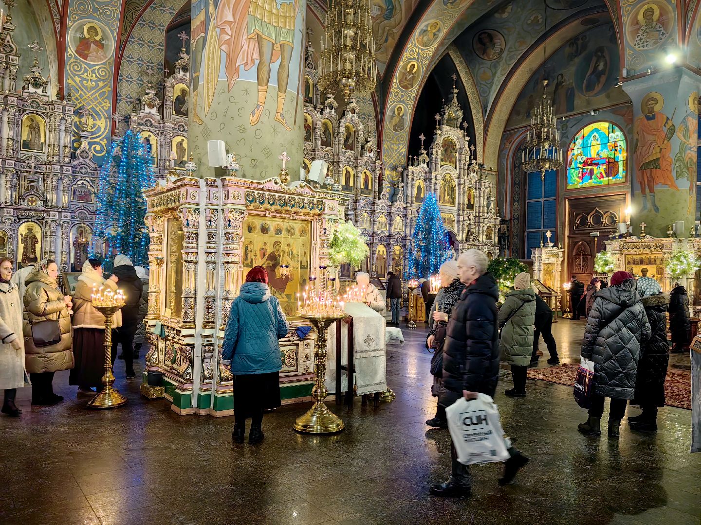 троицкий собор, храм, сочельник, рождество,