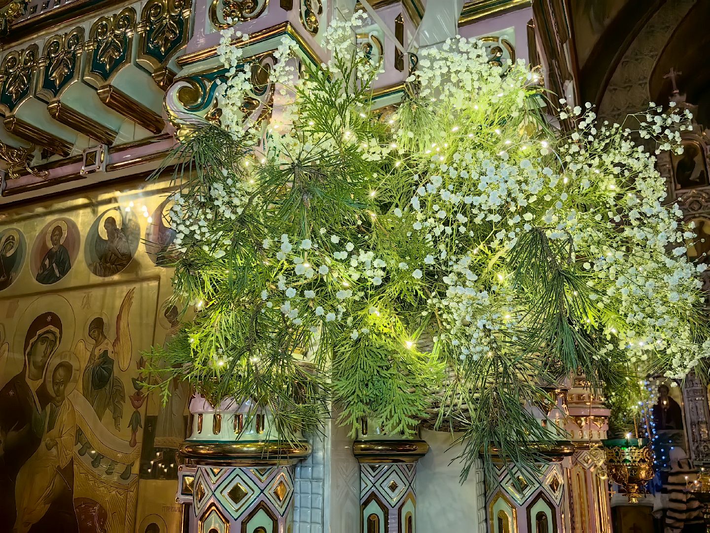 троицкий собор, храм, сочельник, рождество,