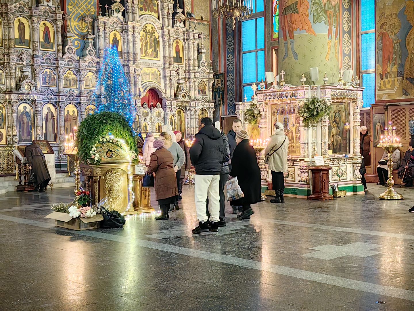 троицкий собор, храм, сочельник, рождество,