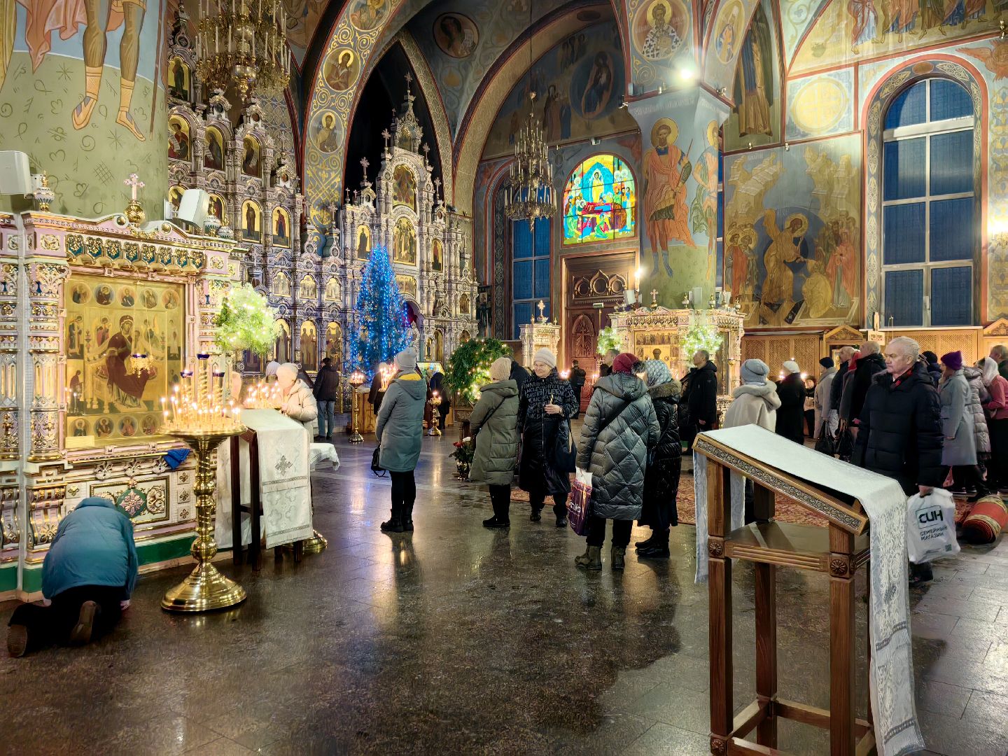 троицкий собор, храм, сочельник, рождество,