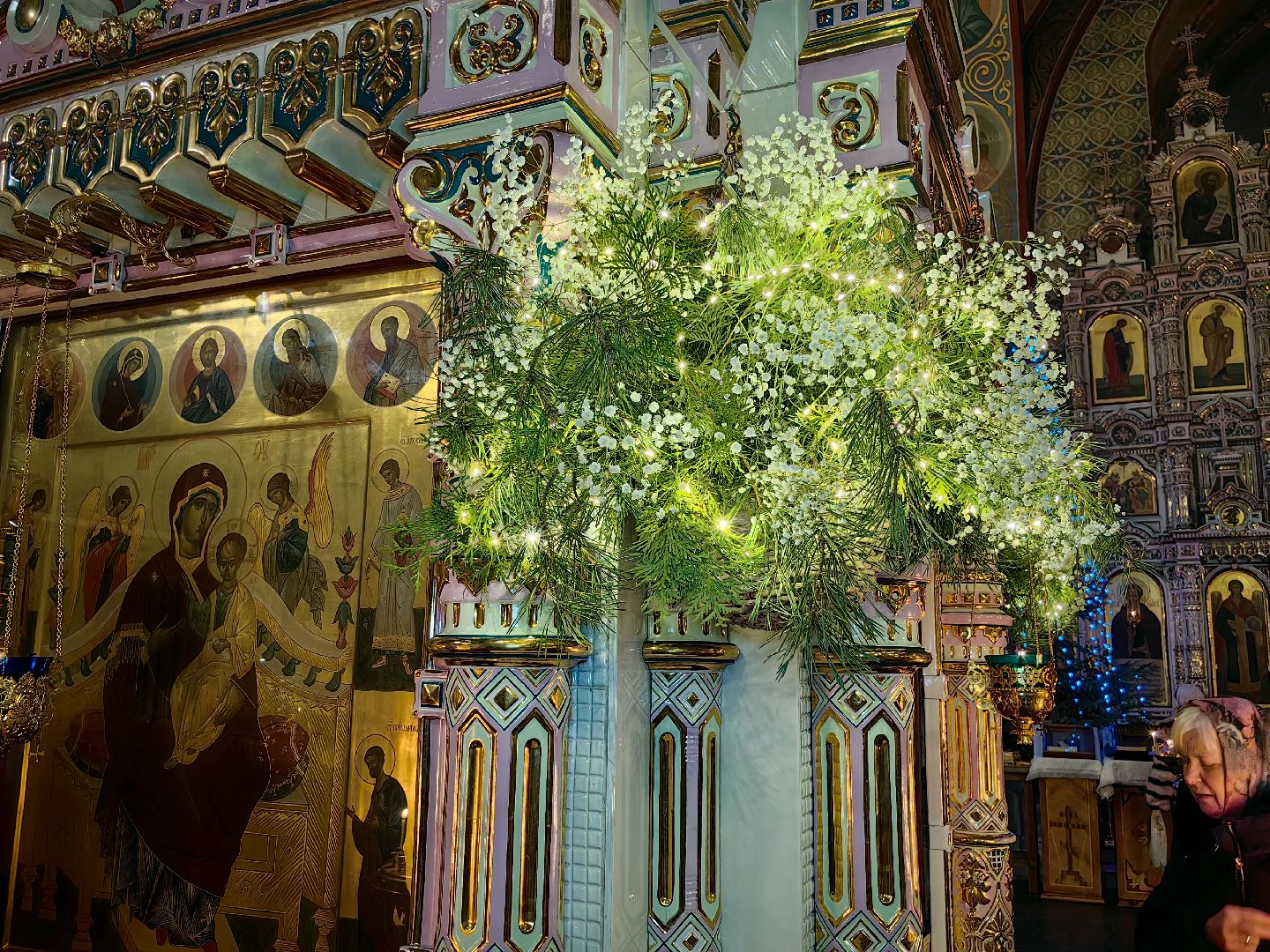 троицкий собор, храм, сочельник, рождество,