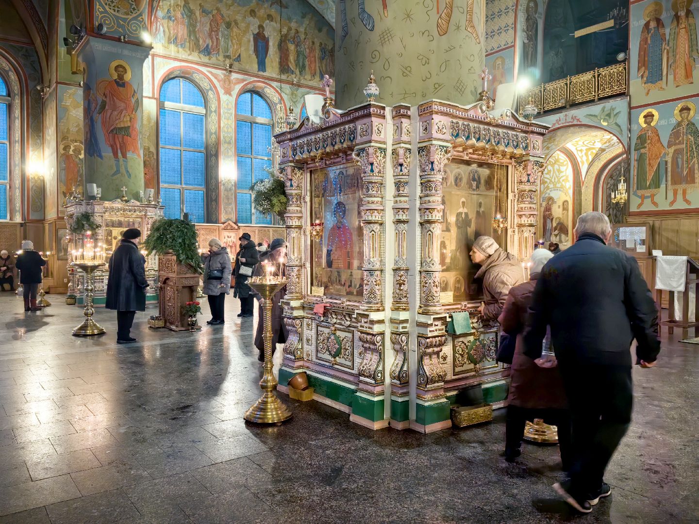 троицкий собор, храм, сочельник, рождество,