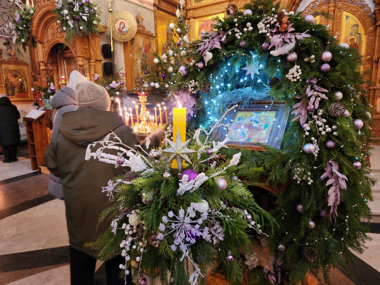 рождество, сочельник, храм, Собор, традиции,