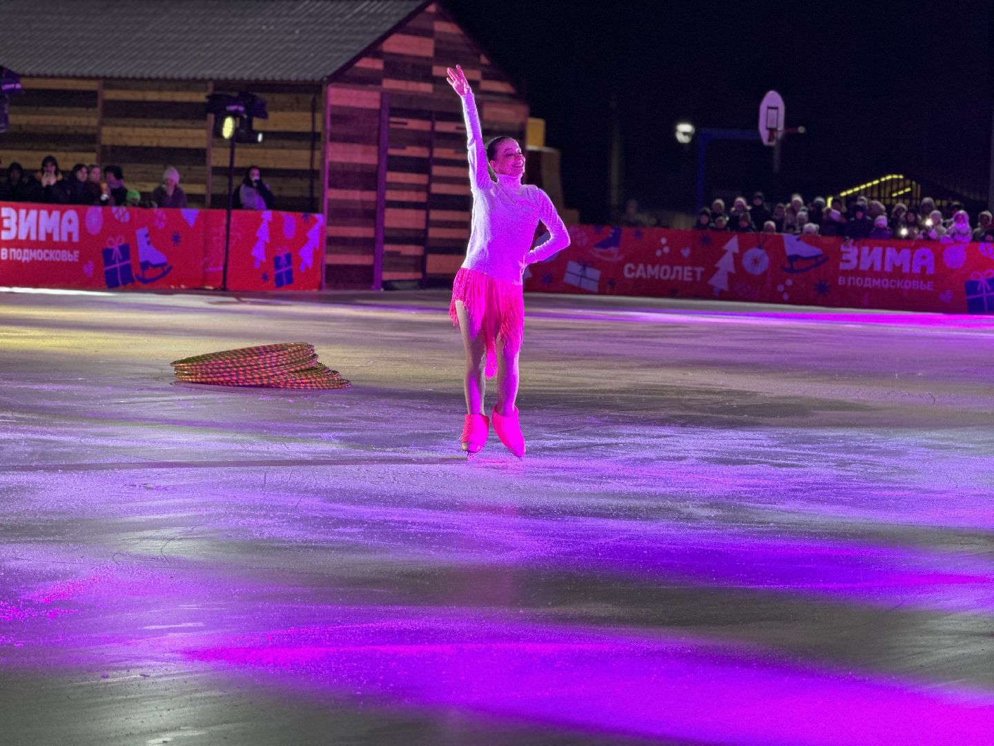 гала-шоу ильи авербуха, гала-шоу чемпионы, чемпионы и звезды фигурного катания, Илья Авербух, Глава Ленинского округа, Каток в Мисайлово, зима в подмомсковье,