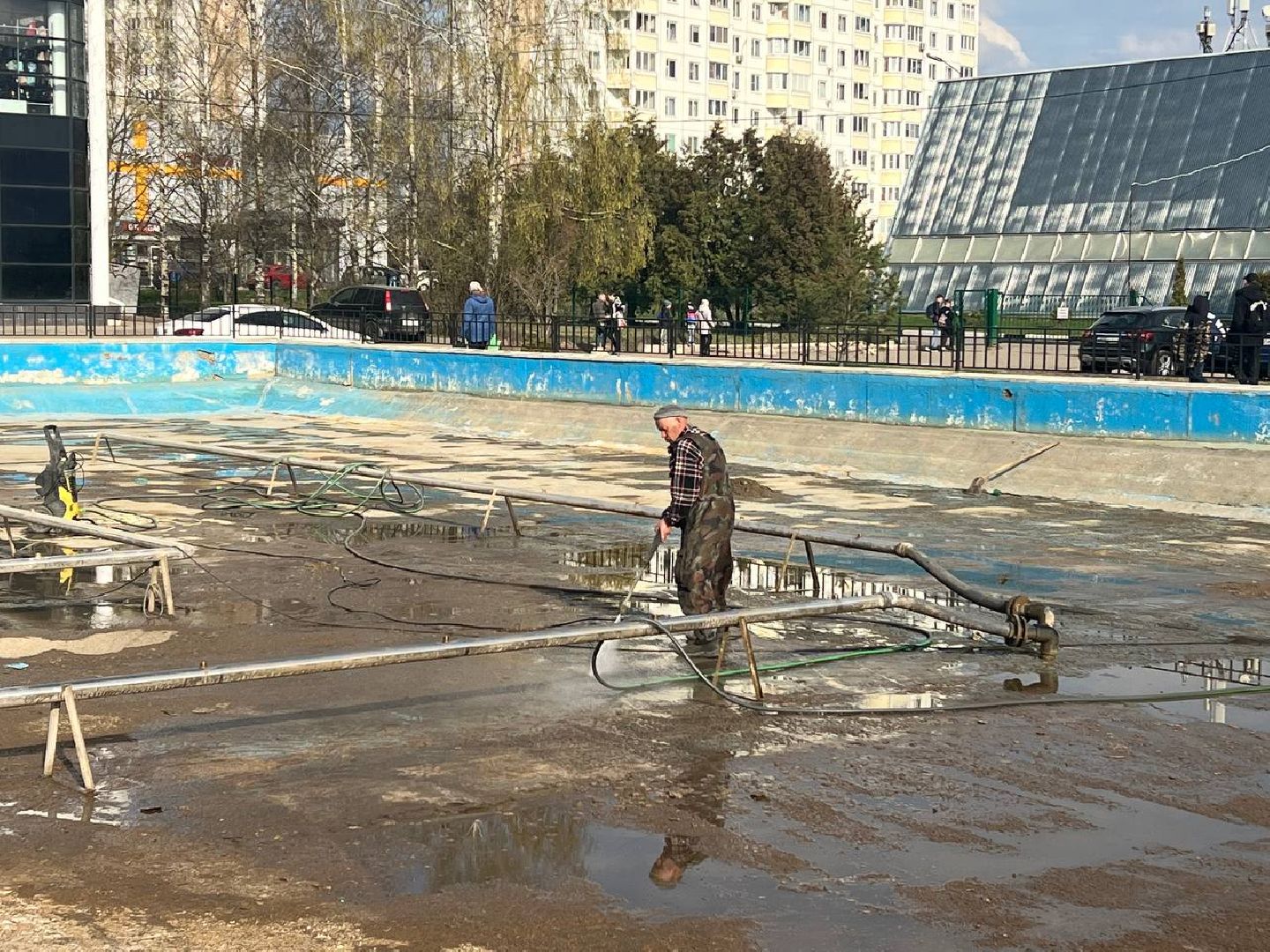 Солнечногорск, благоустройство, фонтан, жители, аллея