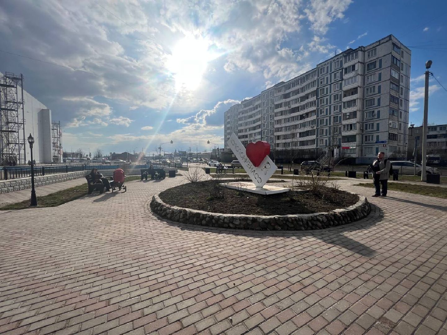 Солнечногорск, благоустройство, фонтан, жители, аллея