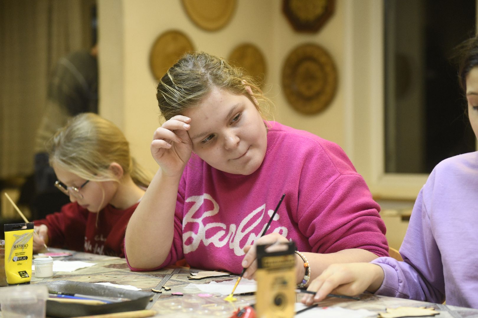 лыткарино, народный мастер, мастер-класс, роспись рождественских ангелов, лгпк, вертикалки,