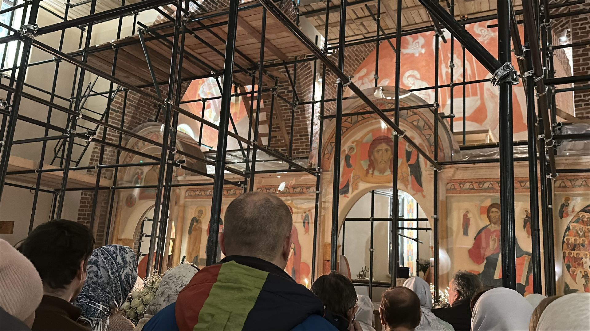 шаховская, всехсвятский храм, рождественская служба, рождественские богослужения, рождество, рождество христово, вертикалки,