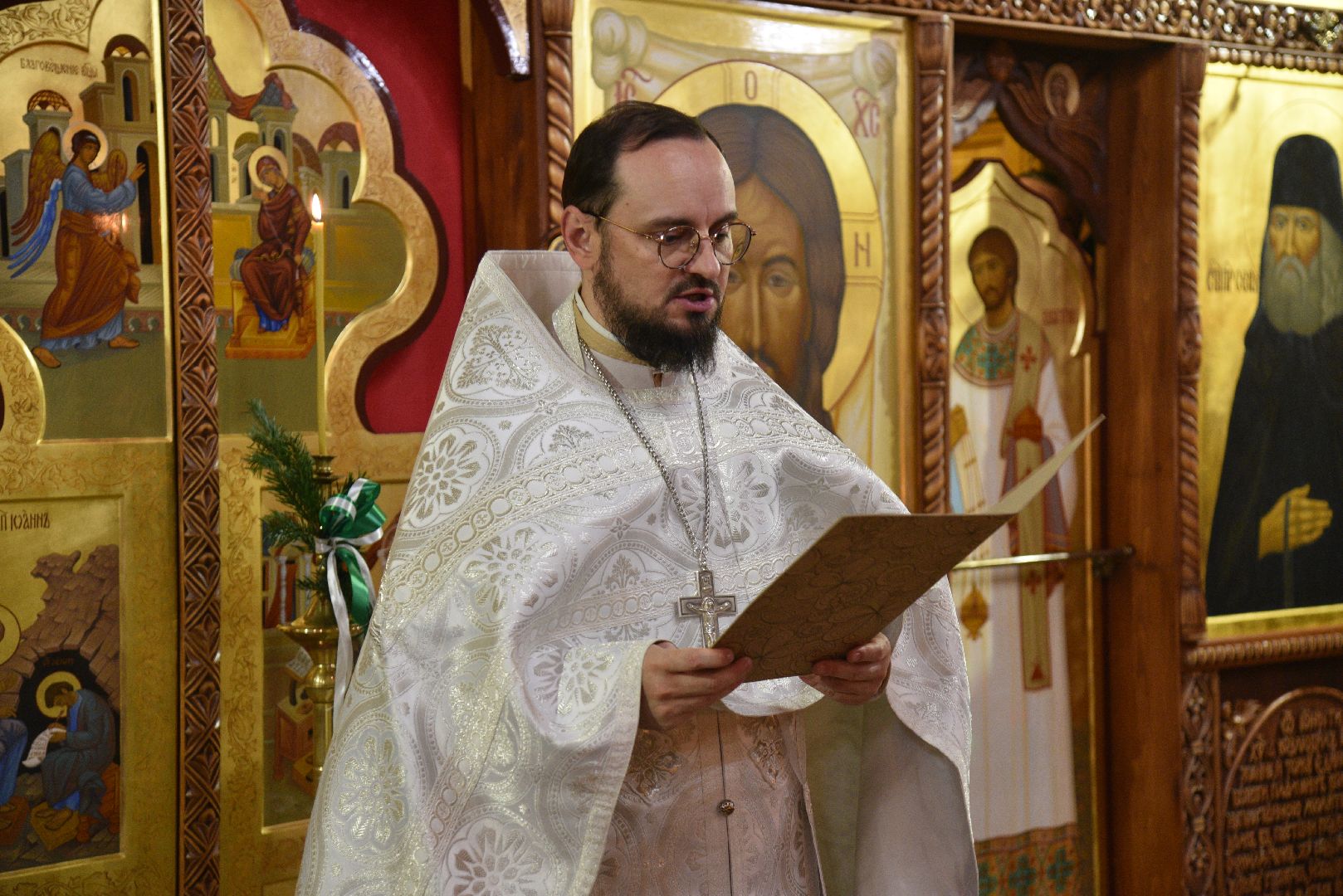 лотошино, храм серафима саровского, рождество, рождество христово, церковь, праздник,