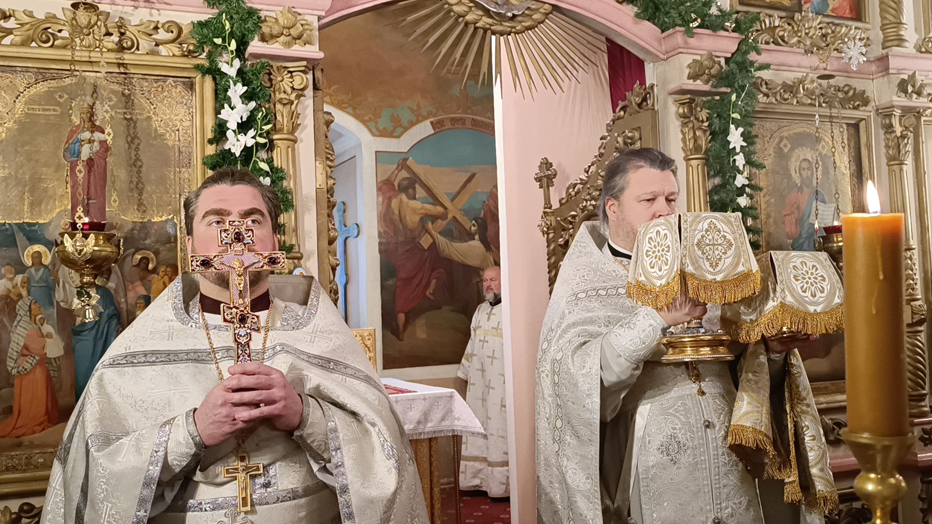 рождество христово, храм, лобня, рождественская служба, вертикалки,