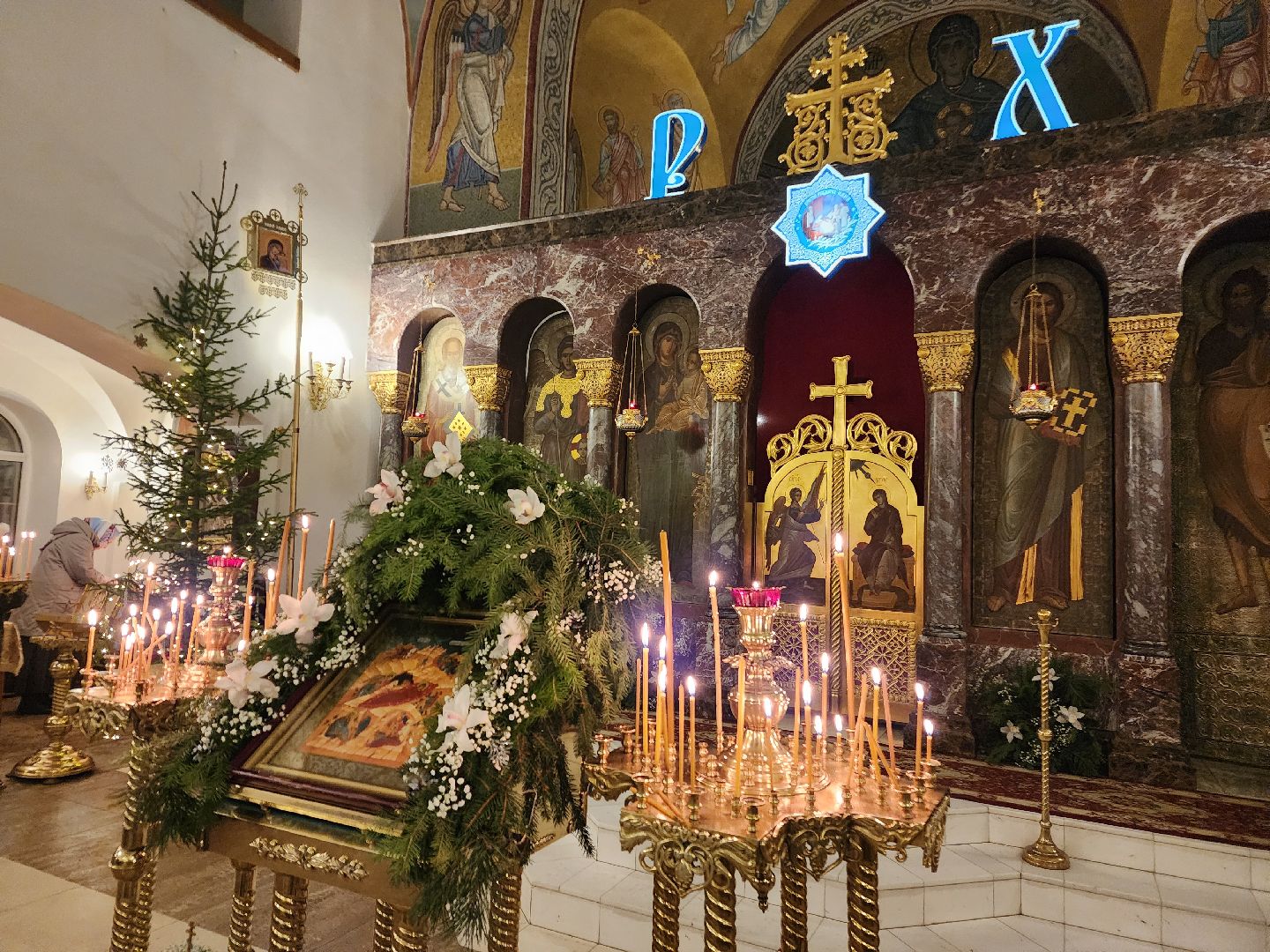 фрязино, рождественские богослужения, рождество христово, праздник, храм, вертикалки