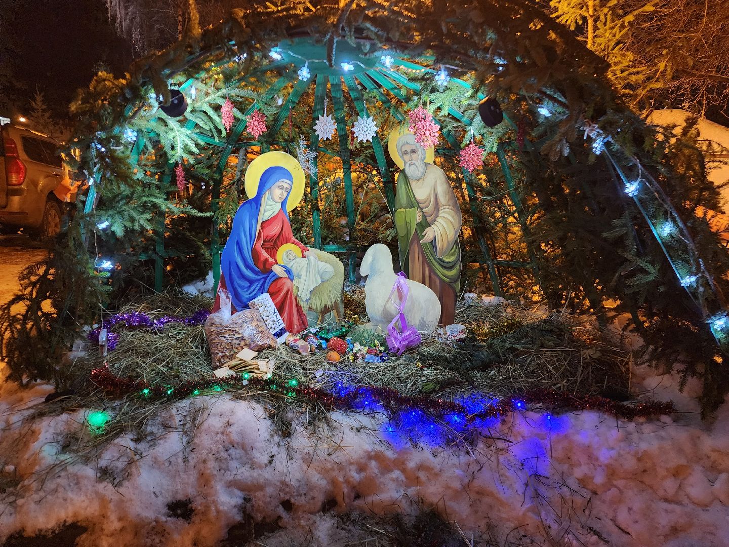 фрязино, рождественские богослужения, рождество христово, праздник, храм, вертикалки