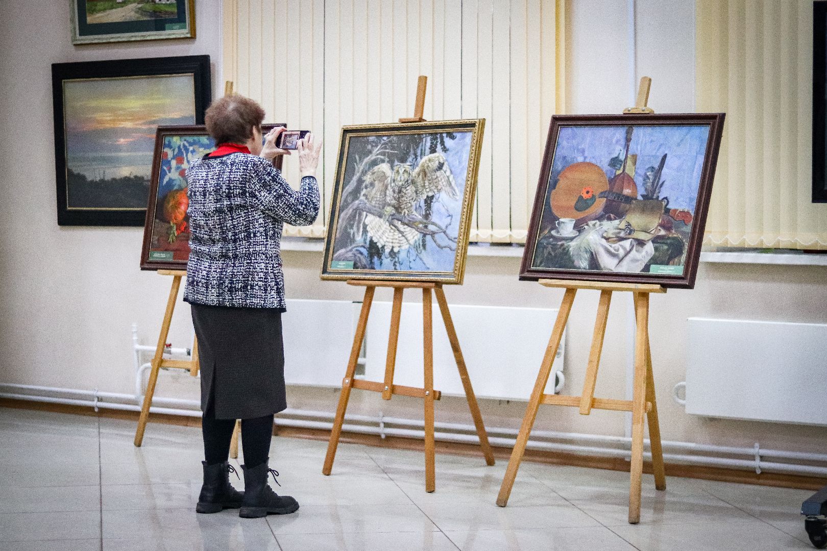 Клин, общество, выставки, культура, картины, вертикалки,