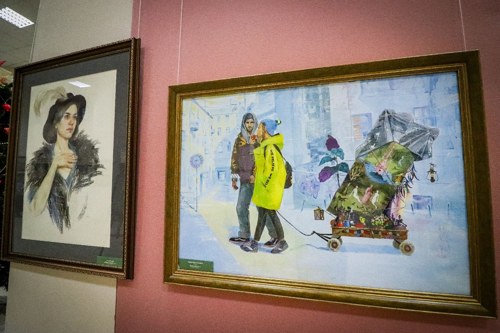 Клин, общество, выставки, культура, картины, вертикалки,