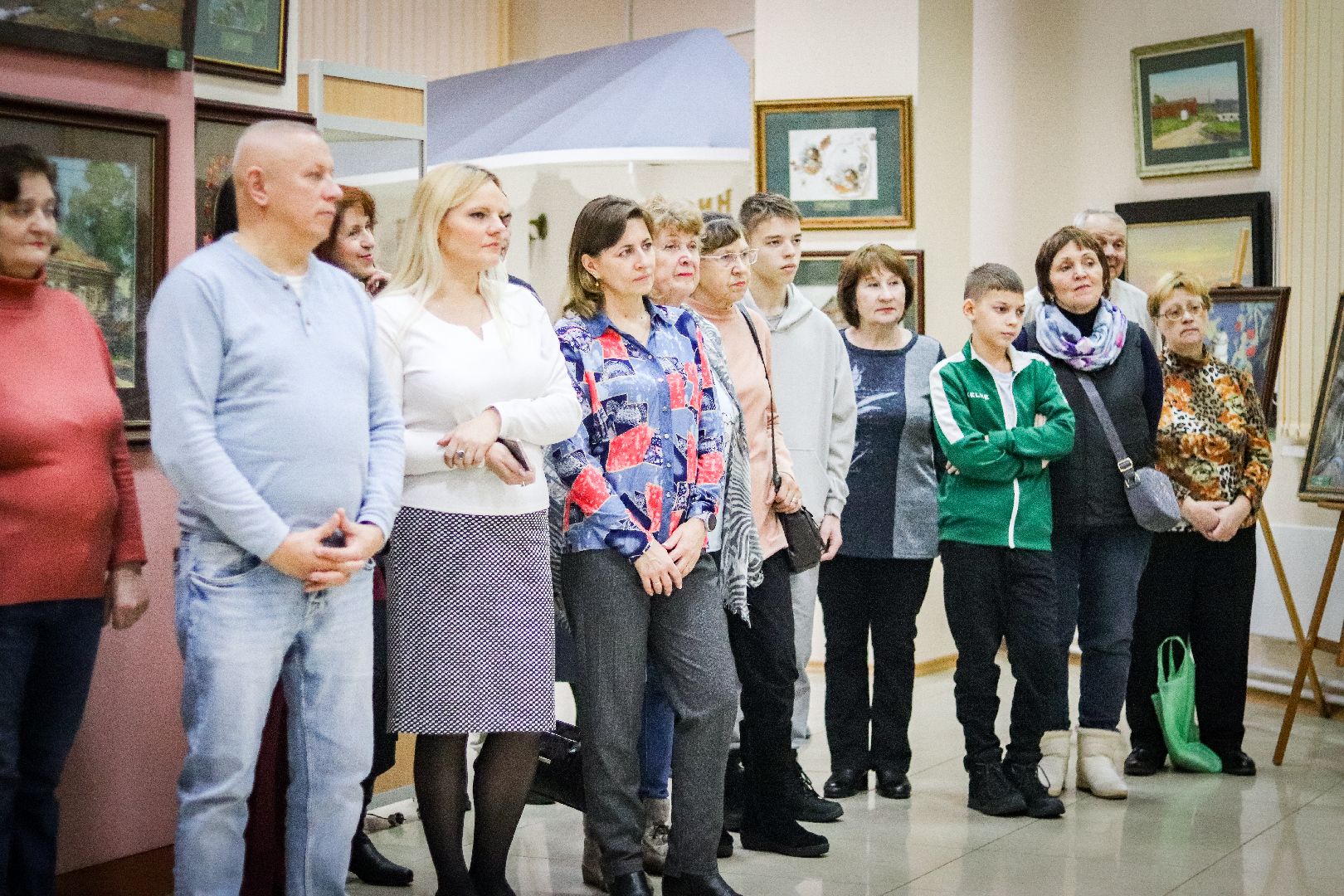 Клин, общество, выставки, культура, картины, вертикалки,