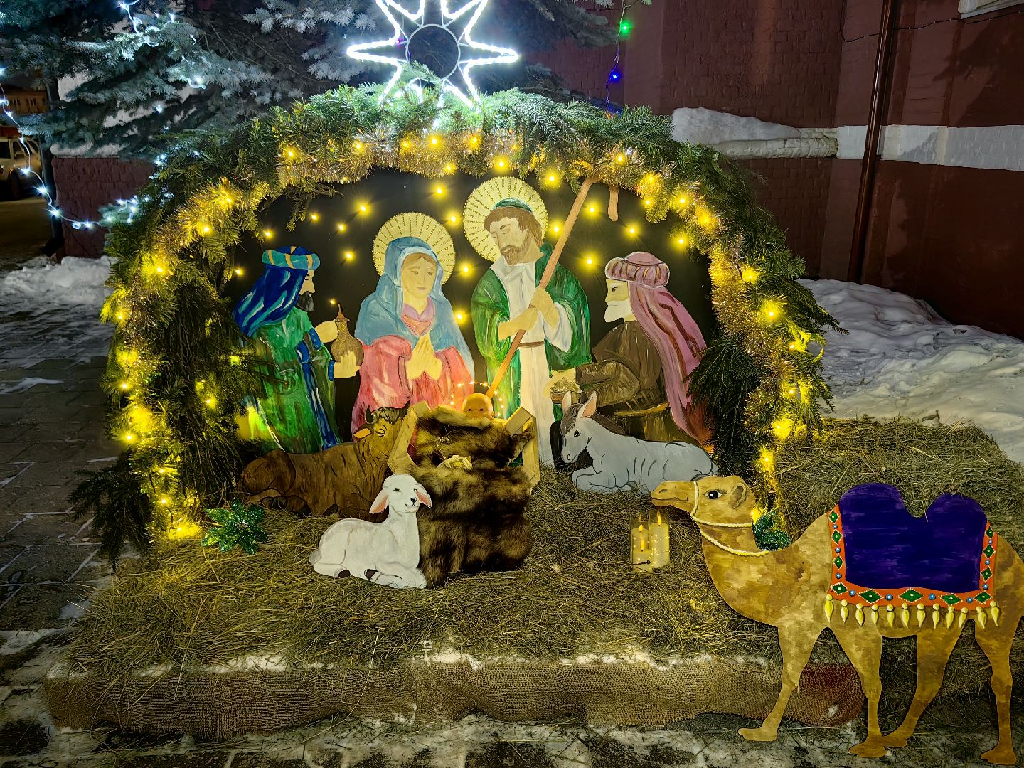 рождество христово, храм, Крещение, праздник, служба,